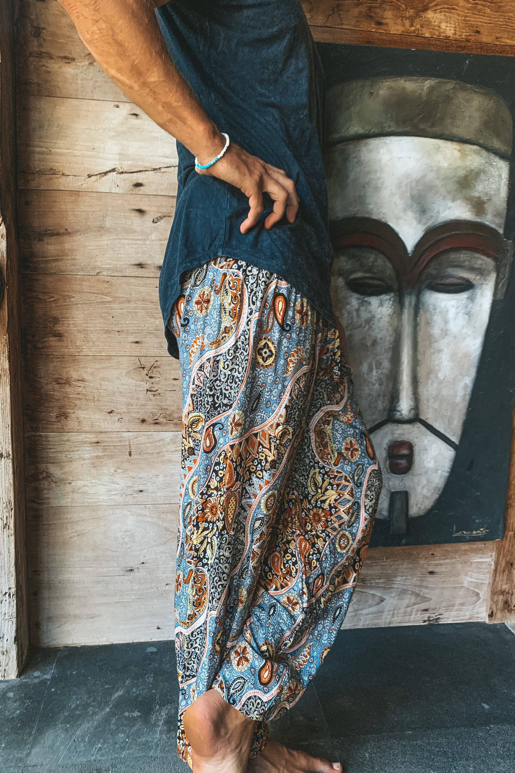 Moremi harness paisley grey